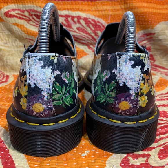 Dr Martens Wanderlust Mary Jane Floral Shoes - Picture 5 of 8